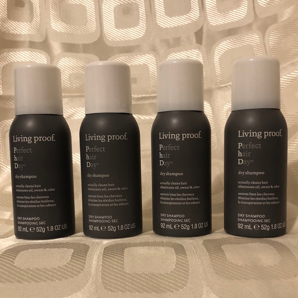 NEW UNOPENED SET of 4 LIVING PROOF DRY SHAMPOOS!